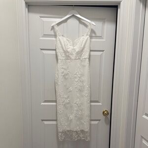 Park & Fifth Ivory Floral Dress